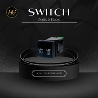 Switch Lampu Saklar Tombol Double Foglamp Toyota