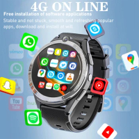 Newest Sports Smart Watch Men 1.6” 8 core 6G128G Full-touch Screen 4G Full Netcom Dual Chip Fitness Health Monitor Smart watches