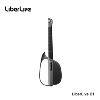 LiberLive C1 Stringless Foldable Smart Travel Guitar Fusion Accompaniment with Guitar Bag Guitar Strap