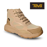 【TEVA】原廠貨 女 Geotrecca 高筒防潑水戶外登山鞋/休閒鞋(沙色-TV1139870SSDN)