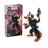 【LEGO 樂高】Marvel超級英雄系列 76282 火箭浣熊和格魯特寶寶(Rocket &amp; Baby Groot 漫威)