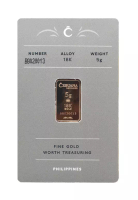 CEBUANA LHUILLIER JEWELRY Cebuana Lhuillier 18K Gold Bar (Bayanihan Design)