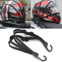 60cm Motorcycle Luggage Belt Helmet Gear Fix Elastic Buckle Rope for Bauletto Moto Benelli Trk 502X Suitcases