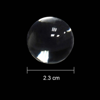 圓球型抽屜把手透明壓克力配件(直徑2.3cm)-1包100入 #5938DMO