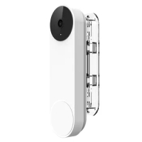 Smart Video Doorbell Bracket Doorbell Camera Mounting Bracket Compatible With Nest Doorbell Easy To Install 45 Swivel Doorbell