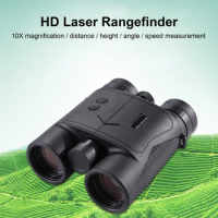 New 10X42 Binoculars Telescope HD Military Marine Hunting Bird Watching Waterproof Telescope with Internal Laser Rangefinder