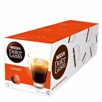 限期買5盒送1盒(隨機即期品)  雀巢 新型膠囊咖啡機專用 美式濃黑咖啡膠囊 (一條三盒入) 料號 12423708 【APP下單點數 加倍】
