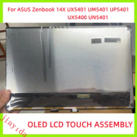 140INCH NEW FOR ASUS Zenbook 14X OLED UX5401 UM5401 UN5401 UP5401 UX5400 Series OLED LCD SCREEN TOUCH Display Panel ASSEMBLY