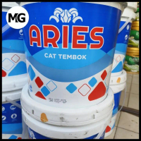 New Cat Tembok Aries Murah / Cat Tembok Murah 20Kg Putih Super White Terlaris