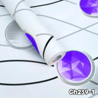 Wallpaper Dinding Sticker / Wallsticker / Walpaper Dinding Kamar Tidur Ruang Tamu 45Cm X 9M Motif Ge