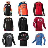 Camiseta de manga corta para ciclismo de Enduro, ropa de Motocross, Mx, MTB, Ranger Fox retro cycling jersey men cycling jersey