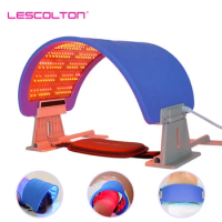 Lescolton PDT Led Mask Facial Light Threapy Machine Foldable 7 Color Face Lamp Photon Skin Rejuvenation Salon Home Use Skin Care