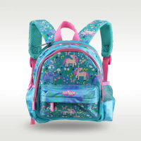 Australia Original Smiggle Backpack Kids Kindergarten Schoolbag Girl Shoulders Baby Cute Unicorn 1-3 Year 11 Inch Small Bag