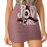 Jovi Girl Women Tennis Skirts Golf Badminton Pantskirt Sports Phone Pocket Skort Jovi Girl 2020 Tour Bon Ladies Short Skirt