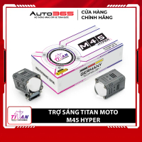 Đèn Trợ Sáng Ô Tô Xe Máy Titan Moto M45 Hyper - Siêu sáng, ánh sáng gom xa, chính hãng - Auto365 Sto