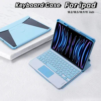 For iPad Keyboard Case For iPad 10th Generation Case For iPad 10.2 7/8/9th Air 3 10.5 Pro Air 4 5 10.9 2018 to 2022 Pro 11 Cover
