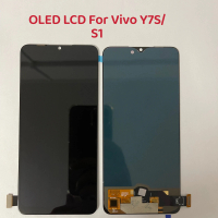 LCD สำหรับ Vivo S1, Y7S, V1907, V1913A, จอ LCD, แผงสัมผัส, เซ็นเซอร์, ชุดถอดรหัส, สำหรับ Vivo Y7s LC