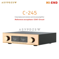 HI-END C-245 Fully balanced remote control preamplifier Reference Accuphase C245 Circuit With VU meter head