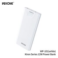 Wekome WP-101 10000mAh 標準行動電源 12W 最大功率 白色 (V000) 