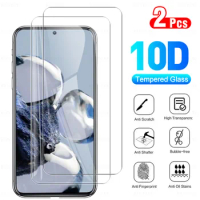 2PCS Tempered Film For Xiaomi 12T Pro Mi 12TPro Mi12 Full Cover Screen Protector Transparent Protective Glass