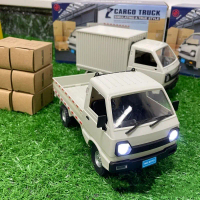 {KANSI Enterprise]   1:10/1:16 Wpl D12 Rc Car Simulation Drift Climbing Truck Led Light Cargo Rc Ele