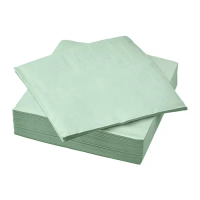 FANTASTISK 餐巾紙, 淺綠色, 40x40 公分
