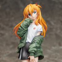 Resin Figure Kit Asuka Langley Shikinami Kawaii Anime Free shipping Unpainted Garage Resin Kit Model GK