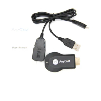 Anycast M4plus Chromecast 2 Mirroring Multiple Para TV Stick Dongle Mini Android Chrome Cast WiFi HD Adapter 1080P M4 plus