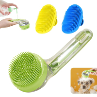 3Pcs Dog Bath Brush Dog Scrubber for Bath Dog Shampoo Brush Bubble Maker Dog Paw Washer dog grooming