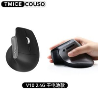 現貨無線藍芽三模垂直滑鼠充電RGB發光人體工學滑鼠跨境熱賣