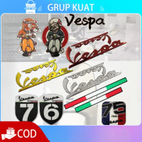 Vespa Sticker Stiker Motor Vespa 3d Timbul Sticker Piaggio Vespa