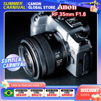 Canon RF 35mm F1.8 STM Lens Full Frame Mirrorless Camera Lens Macro Autofocus Prime Lens For R RP R5 R6 Portrait Animal Lens