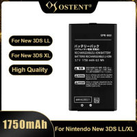 OSTENT SPR-003 Battery 1750mAh 3.7V Rechargeable Lithium Battery Replacement for Nintendo New 3DS LL New 3DS XL Console