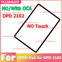 NEW Front Glass With OCA 10.36 Inch For OPPO Pad Air OPD 2102 Touch Screen Front Glass Cover Lens Panel Replacement