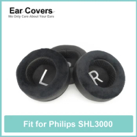 Earpads For Philips SHL3000 Headphone Earcushions Protein Velour Pads Memory Foam Ear Pads