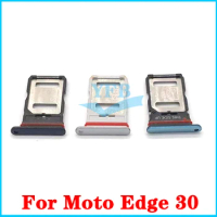 10pcs For Motorola Moto Edge 5G Edge 20 30 Neo Lite Pro Plus Sim Card Tray SD Reader Socket Slot Holder Replacement Part