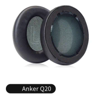 Replacement Protein Ear Pads for Anker Soundcore Life Q10 Q20 Q30 Q35 Headphones Soft Foam Ear Cushions