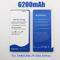 6200mAh EB-BJ510CBC Li-ion Phone Battery For Samsung J5 2016 Edition J5109 J5108 J510 Replacement
