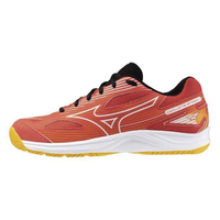 Mizuno Cyclone Speed 4 [V1GA238002] 男女 排球鞋 基本款 運動 訓練 輕量 橘紅 黑