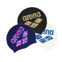 【arena】矽膠泳帽 防水耐用游泳帽 男女長髮大號護耳泳帽 限量(ARN1001)