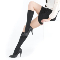 【MarCella 瑪榭】MIT-400D精梳棉著強壓健康機能中統襪(壓力襪/機能襪/襪子/塑身)