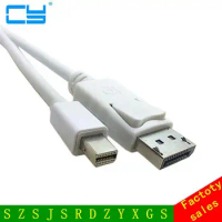 1.8M Mini DisplayPort DP to DisplayPort DP Cable for macbook Pro Air DELL monitor IMAC Free shipping