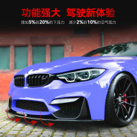 Sesuai untuk BMW 3 Series, 4 Series, M3, M4, F80, F81, F82, F83 tahun 2015-2020, spoiler bibir depan