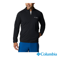 Columbia哥倫比亞 男款-野跑防風防潑外套-黑色 UWE37020BK / S23