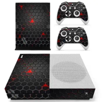 New Custom Design Skin Sticker Decal For Microsoft Xbox One S Console and 2 Controllers For Xbox One Slim Skin Sticker Vinyl