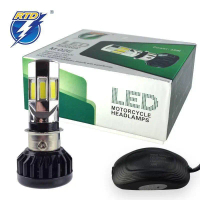 ไฟหน้า RTD LED รถจักรยานยนต์ 4ชิพ /8ชิพ แสงสีขาว M-02H 42W 9V-18V 6500K / 2300IM / 4400IM (0040/0138