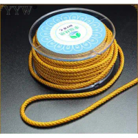 4.2m/Lot 3.5mm Nylon Cord Silk Thread DIY Chinese Knot Macrame Wire Cord Tassels Beading Braided String Jewelry Making Bracelet