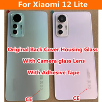 Original Full Housing Back Battery Cover For Xiaomi 12 Lite 12Lite Mi12 Lite Door Rear Case Lid Phone Shell with Camera Lens
