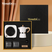 摩卡壺禮盒 家用手沖咖啡壺套裝電熱爐濾紙杯具組合煮咖啡萃取壺