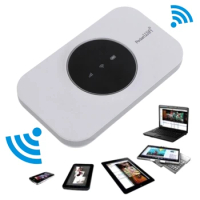 Mobile Router Portable Hotspots 3600mah Battery 4G LTE Router Mobile Mifi 300Mbit/s Wifi Box for w/ Sim Card Slot for Tr